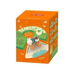 Pop Mart Monsters Playing Scene Toy Set - Orange and White
